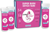 Slimmy Tabs Super Fat Burning "BURN" Dissolvable Tablets - Natural Ingredients, Keto Friendly, No Calories, Gluten and Sugar Free, Vegan, Boosts Energy & Tastes Delicious! - 54 Tablets (Berry Blast Flavor)