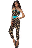 Army Brown Romper - waistshaper
