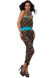 Army Dark Green Romper - waistshaper