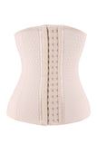 Nude Neoprene Steel Boned Lattice Waist Trainer - waistshaper