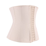 Nude Neoprene Steel Boned Lattice Waist Trainer - waistshaper