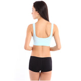 Women Blue Padded Sports Bra - waistshaper