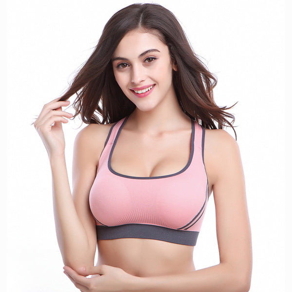 One Piece Pink Sports Bra - waistshaper