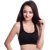 Women Black U-neck Sports Bra - waistshaper
