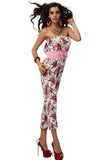 Victoria White Romper - waistshaper