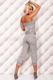 Mila Grey Romper - waistshaper