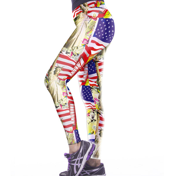 Gym Pencil Leggings Sexy Yoga Legging - waistshaper