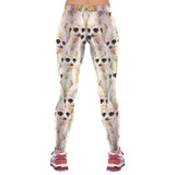 Sexy Lemur Printed Lady Sport Yoga Leggings - waistshaper
