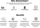 Worlds First Apple Cider Vinegar Detox and Weight Loss Effervescent Tablets by SlimmyTabs - Natural Ingredients, Organic, Vegan, Gluten-Free, Unfiltered with The Mother Tablets | Apple Juice Flavor