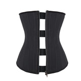 25 Steel Bone Latex Zip & Clip Waist Trainer - waistshaper