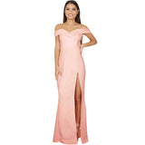 Sleeveless Split The Fork Lrregular Formal Dress - waistshaper